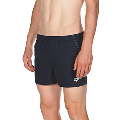 Arena X-Short Fundamentals Bañador, Hombre, Azul (Navy/White), XL