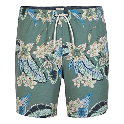 O'Neill Pm O'riginal Floral Shorts, Bañador para Hombre, Verde (6900 Green AOP), L