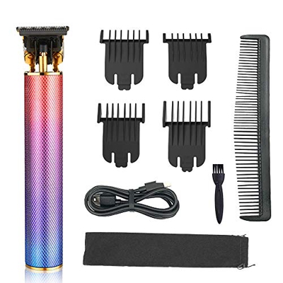 KEMEI Cortapelos inalámbricos para hombre, maquinilla de afeitar eléctrica profesional profesional para barba, máquina de afeitar, corte de pelo, degr