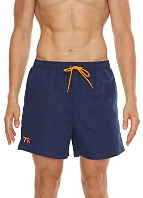 TRABIG Bañador Hombre Shorts de Baño Bañadores Hombre Cortos Bañadores Piscina Multicolor de Secado Rápido Impermeable con Forro de Malla Traje/Shorts
