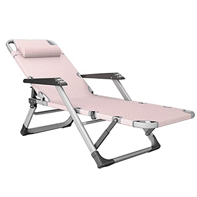 Skipping Sillón Lounge Reclinador De Gravedad Cero, Descanso para El Almuerzo De Oficina, Superficie De Silla Ampliada, Reclinable Ajustable con Repos