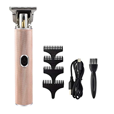 Cortapelos para hombres, cortadora de cabello profesional inalámbrica eléctrica, cortadora de contorno en T antideslizante, cortadora de barba para ho