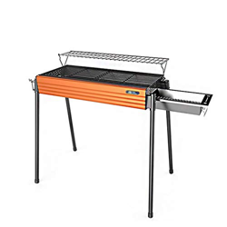 Barbecue Grill Portátil Plegable Parrilla de carbón de Barbacoa Parrilla Camping Grande Viaje Grill for el Camping, Picnic, al Aire Libre Parrilla, Pa características