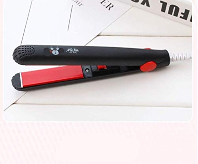 Plancha de Pelo Mini, Planchas Rizadoras 2 en 1 Moldeadores Multifunción para Hombres y Mujeres, Rizar y Alisar Herramienta para Cabello, formato prác