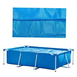 YJYQ Cubierta solar rectangular para piscina rectangular de marco rectangular / piscina familiar hinchable, calentamiento del agua por energía solar en oferta