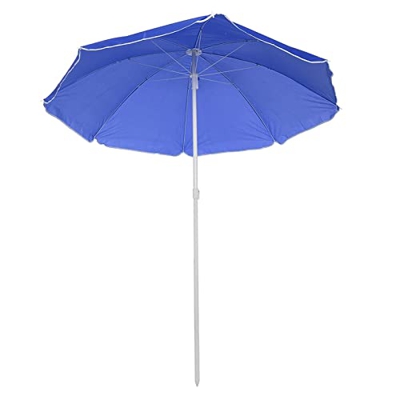 DSDD Sombrilla de Patio, sombrilla de Playa al Aire Libre de 1,8 m, Postes de Acero Ajustables, sombrilla de jardín, Patio, sombrilla, sombrilla de So
