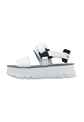 CAMPER K201239 Oruga Up, Sandalias con cua Mujer, White Natural, 39 EU
