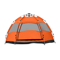 Ergocar Tienda de Campaña 210T PU Paño Impermeable Anti Viento & Protección UV Carpa Domo, 3-4 Personas Ultraligero Carpa Emergente para la Familia Se en oferta