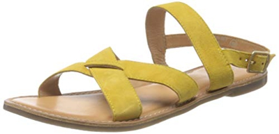 Kickers Diba-2, Sandalia Unisex Adulto, Amarillo, 38 EU