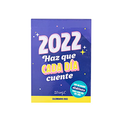 Mr. Wonderful Calendario de sobremesa día por página 2022 - Haz que cada día cuente, Multicolor (WOA11357ES) precio