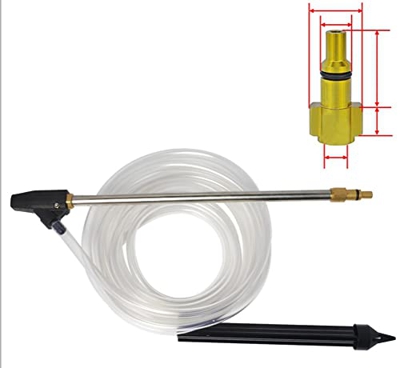 FJY-SPRING Lavadora de presión Kit de arena con chorro de arena Húmeda Sandblaster Lance Boquilla for Karcher Huter Interskol Laver Parkside Lavadora 