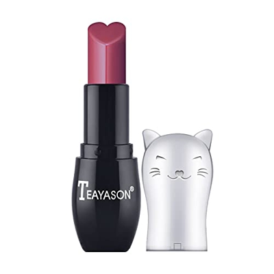 Lápiz Labial En Forma De Corazón Brillo De Labios Mate Larga Duración Brillo De Labios Impermeable Lápiz Labial En Forma De Corazón con Lindo Tubo En 