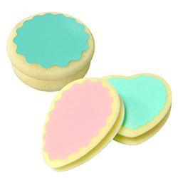 NIDONE Remoción de Pelo Depilación de esponjas Pad Fisical Herramienta de depilación para Cara, Pierna, Brazo, 1 PC, Forma aleatoria características