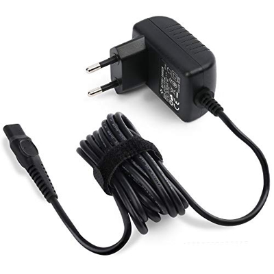 LotFancy Cargador de Fuente de Alimentación para Afeitadoras, Modelo XH1500-0360WG, Input: 100-240 VAG 50/60 Hz 0,2 A, Output: 15 V 0,36 A, Longitud d