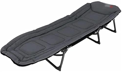 HZYDD Nueva silla plegable sofá cama cama simple portátil silla de sol gris oscuro artefacto de siesta de oficina en casa, adecuado para playa, patio,