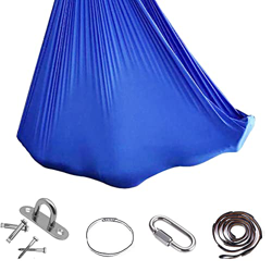 Gobesty Columpio de Terapia Interior para Niños, Columpio Elástico De Terapia Sensorial, Asiento De Hamaca Colgante De Vuelo Aéreo Ajustable para Niño precio