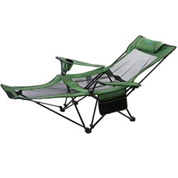BEVANNJJ Silla Plegable Pesca, Camping Silla con el sostenedor de Taza y Bolsa de Transporte, Silla Cama de la Playa Jardín, al Aire Libre Tumbona Roc características