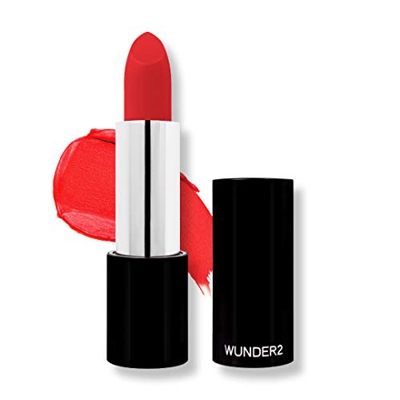 Wunder2, MUSTHAVEMATTE LIPSTICK Maquillaje Crush Larga Duración, Coral