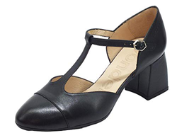 Wonders I-7723 ISEO V - Sandalias con tacón alto de piel, color negro Negro Size: 38 EU características