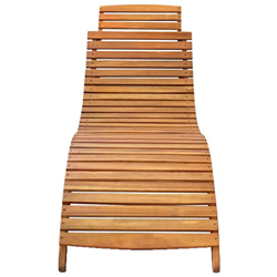 Chaise Lounge de Madera, Chaise Lounge Chairs Lugar Relajante Marrón Plegable Resistente Al Agua Elegante para Uso en Interiores para Muebles para el  en oferta