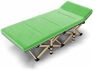HZYDD Nuevo reclinable plegable para jardín, almohadilla de algodón desmontable, tela transpirable, reclinable portátil para oficina/jardín/piscina, c
