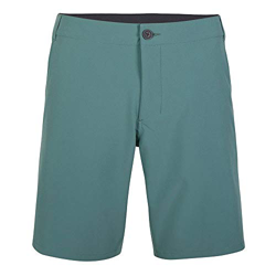 O'Neill Pm Hybrid Chino Shorts, Pantalones Cortos para Hombre, Azul (6080 Arctic), L en oferta