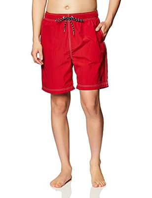 Nautica Bañador de hombre de secado rápido - Rojo -