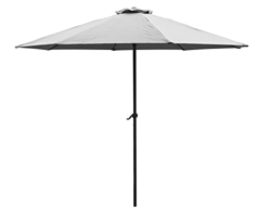 Best Goods Paraguas de exterior, paraguas de ocio de interior, paraguas de playa, diámetro 15 mm, manivela ajustable, protección contra la lluvia y el en oferta