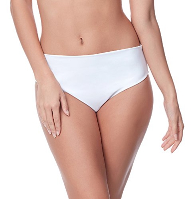 Merry Style Bragas de Bikini Parte de Abajo Traje de Baño Mujer M72W (Blanco-16, 44)