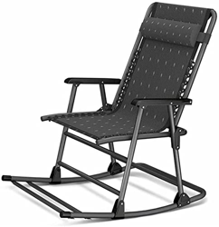 HZYDD Nueva mecedora plegable/reclinable multifuncional/mecedora de playa, adecuada para jardín/piscina/mecedora al aire libre. 400 kg en oferta