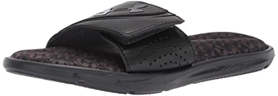Under Armour Men's Ignite Vi Graphic Fb Sandal, Black (002)/Pitch Gray, 11