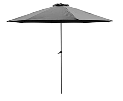 Best Goods Paraguas de exterior, paraguas de ocio de interior, paraguas de playa, diámetro 15 mm, manivela ajustable, protección contra la lluvia y el precio