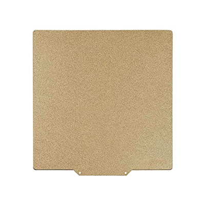 UniTak3D PEI Spring Steel Sheet Upgrade Placa de Construcción Magnética 310*310*2 mm Plataforma de Acero Flexible para Impresoras 3D Cr10, Tevo Tornad