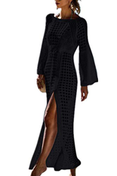 LikeJump Vestido de Playa Crochet Kaftan Kimonos Pareos Verano para Mujer precio
