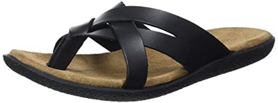 Kickers Peplonn, Sandalia Unisex Adulto, Negro, 42 EU