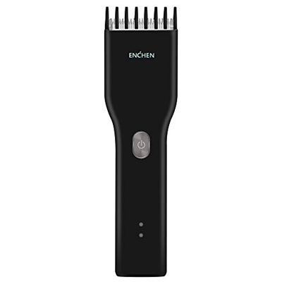 Máquina de Cortar Pelo,Cortapelos,Todo en 1 Cortadora de Pelo,Cuchillas de Cerámica,2 velocidades,Inalámbrica Recargable con USB,Cortapelos Nariz y Or