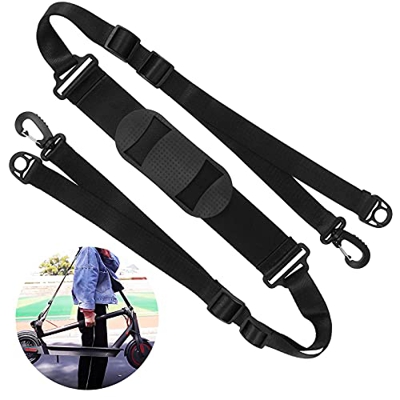 Correa de Hombro Ajustable para Scooter, Correa Patinete Electrico Hombro Cinturón Transporte Scooter, Correa de Hombro para Patinete Eléctrico Xiaomi