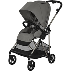 CYBEX Gold Melio Cochecito, Desde nacimiento hasta aprox 3 años (máx. 15 kg), Ultraligero (solo 6,0 kg), Soho Grey en oferta