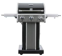 Kenmore - Parrilla de gas de 3 quemadores para exteriores, color negro en oferta