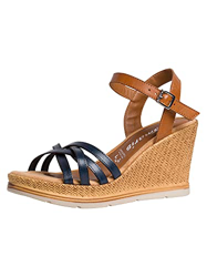 Tamaris 1-1-28042-26, Sandalia Mujer, Braun Cognac Navy, 38 EU características