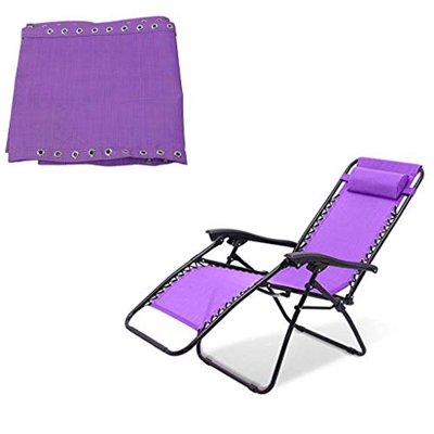 freneci Cubierta De Malla De Repuesto Para Silla Antigravedad, Tela Universal Para Tumbonas, Sillas De Jardín, Reclinables Para Exteriores, Silla Anti