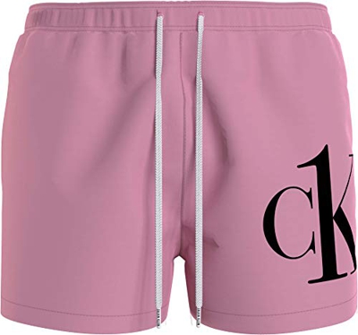Calvin Klein Cordón Corto Baador para Hombre, Lovely Blush, XXL