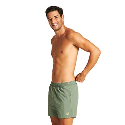 ARENA Shorts de Playa Hombre Bywayx, Army-Soft Green, S