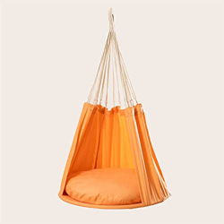 SKLUM Hamaca Colgante de Jardín Baum Poliéster - Acero Naranja Albaricoque precio