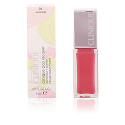 Clinique Pop Lacquer Lip Colour + Primer #01-Cocoa Pop 6 Ml 1 Unidad 100 g características