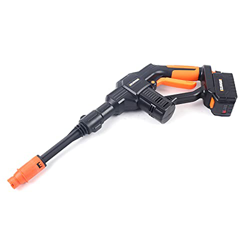 Limpiador alta presión batería, 20V 130psi limpiador alta presión inalámbrico pistola presión incluye batería ion litio 20 V, cargador corriente alter en oferta