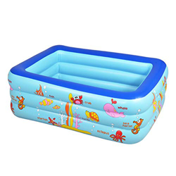 Joyivike Piscina sobre el Suelo: Piscina Inflable para Patio Trasero, Piscina de salón Inflable Familiar para niños pequeños, Piscina portátil fácil d precio