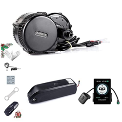 BAFANG BBS01B 36V 250W / 350W / 500W Kit de Conversión de Bicicletas Eléctricas, Batería de Tubo descendente Opcional de 36 V 7,8Ah/10Ah/15,6Ah/17,4Ah precio