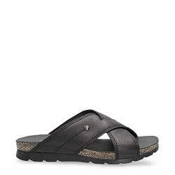 PANAMA JACK Sandalias de Hombre Salman C14 Napa Grass Negro/Black 43 EU en oferta