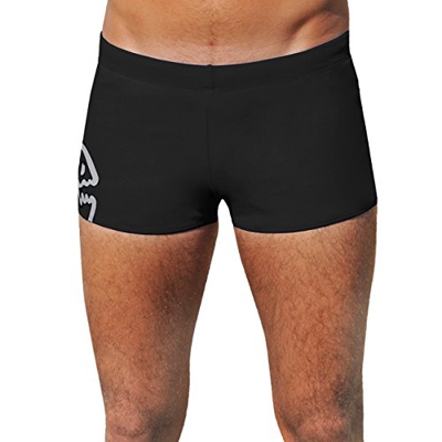 iQ-Company UV 300 - Company Bites - Bañador hombre con protección UV, color negro, talla S